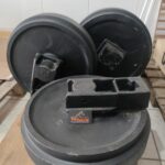 Roda Guia Tensionador da Esteira para JCB JS200