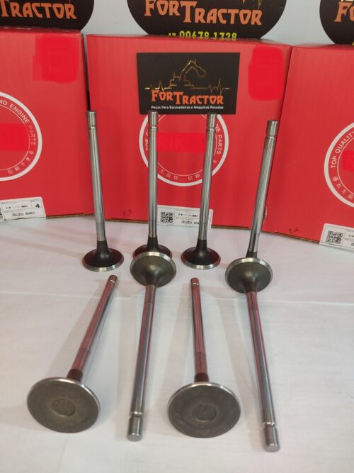 Válvula de Escape do Motor Isuzu 4HK1/6HK1 - Imagem 2