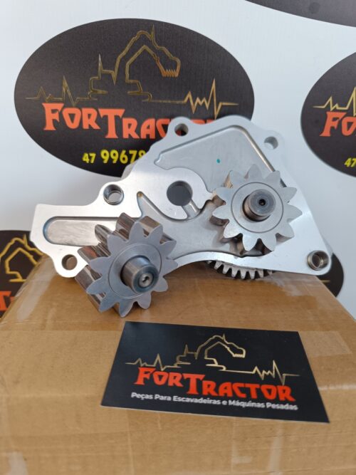 Bomba Lubrificante de Óleo do Motor Isuzu 4JJ1 - Imagem 2