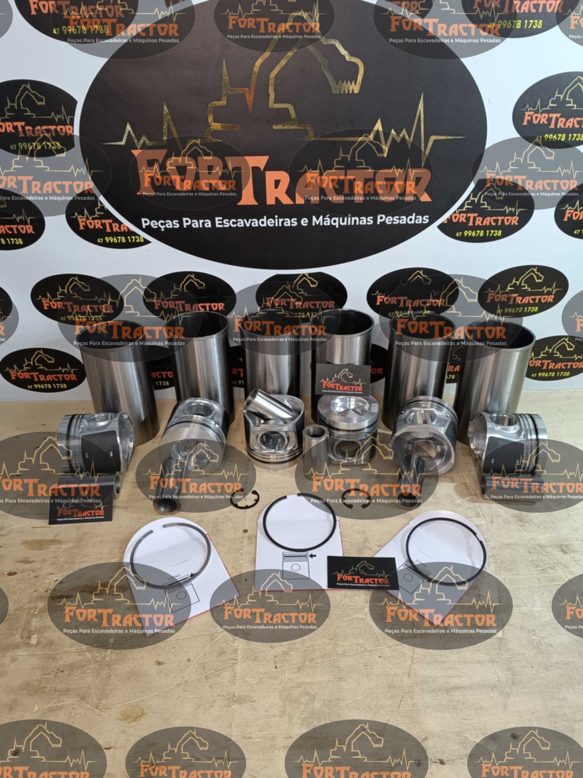 Kit Motor Volvo D6E - Imagem 1
