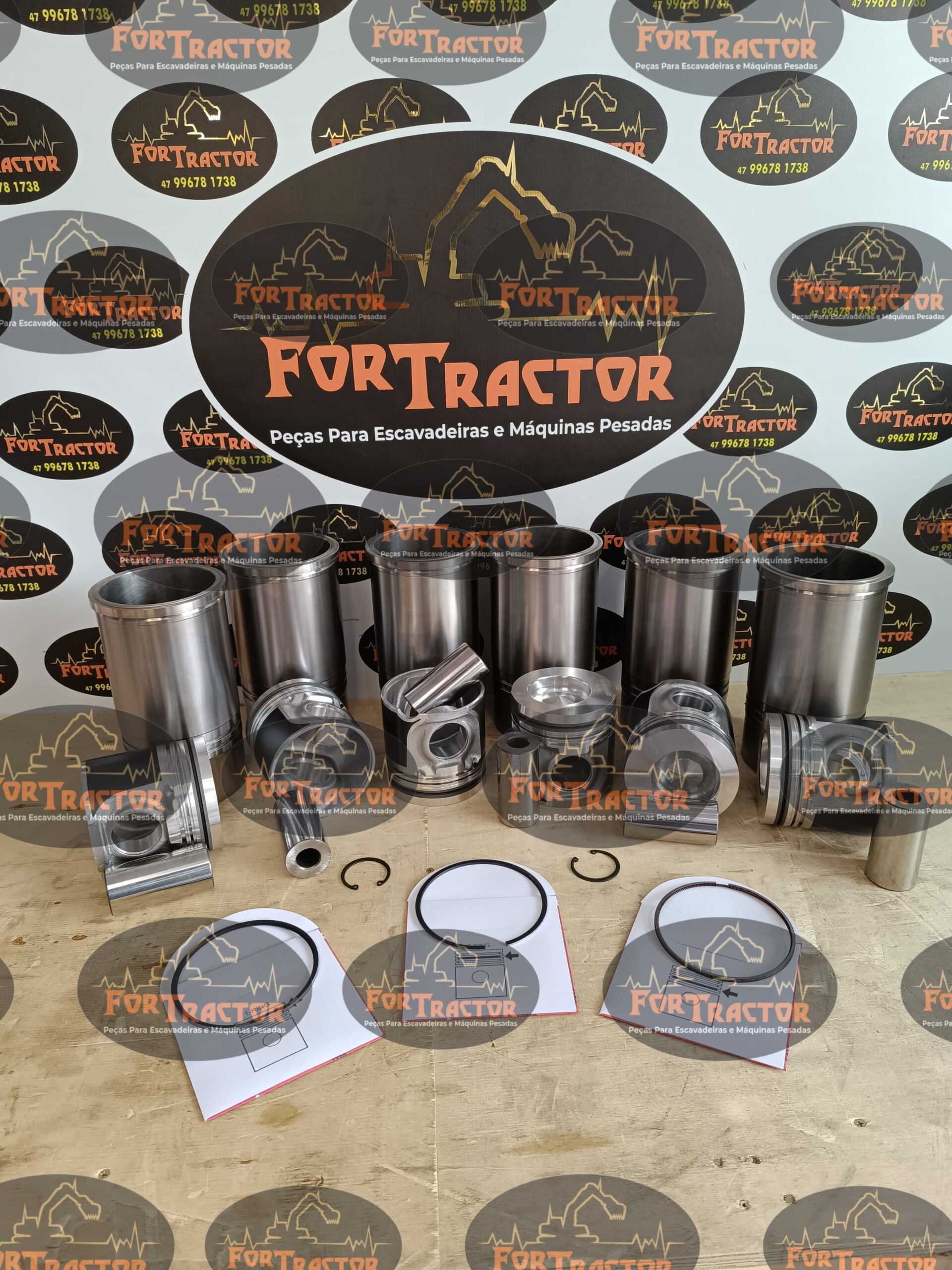 Kit Motor Volvo D7E - Imagem 1