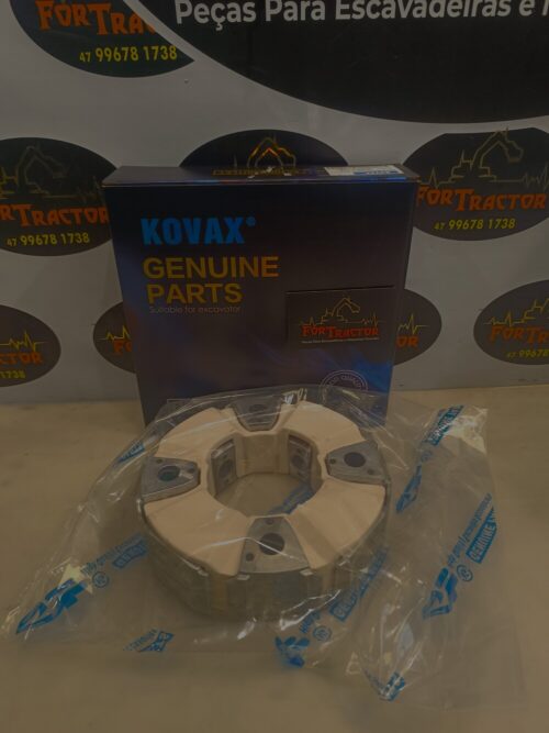 Acoplamento de Borracha da Bomba Hidráulica LinkBelt 210 - Imagem 3