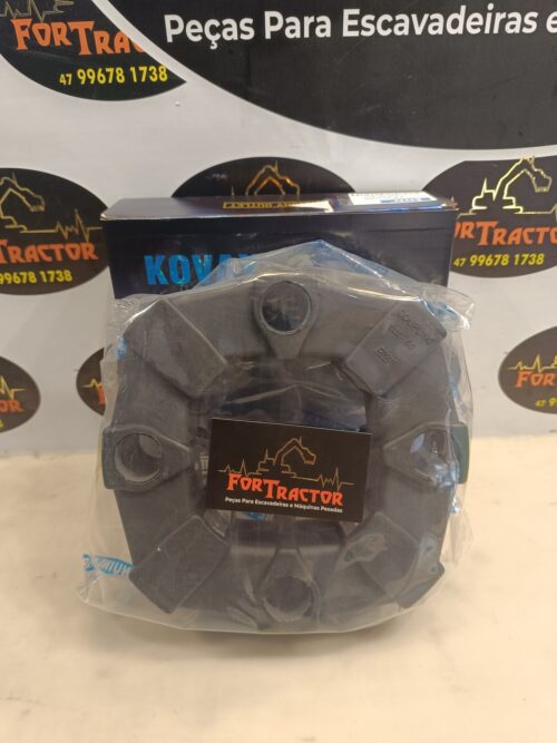 Acoplamento de Borracha da Bomba Hidráulica JCB JS220 - Imagem 2