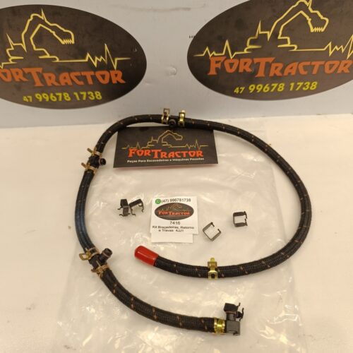 Kit Braçadeiras Retorno Isuzu 4JJ1