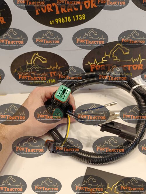 Chicote do Joistick Esquerdo Hyundai R220 LC-9S / 9SB - Imagem 3