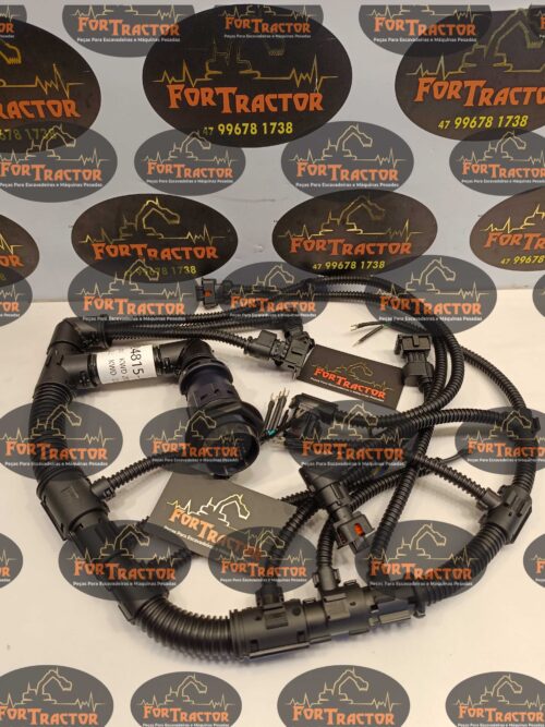 Chicote Motor Volvo EC210B D6D Parte Injetor - Imagem 1