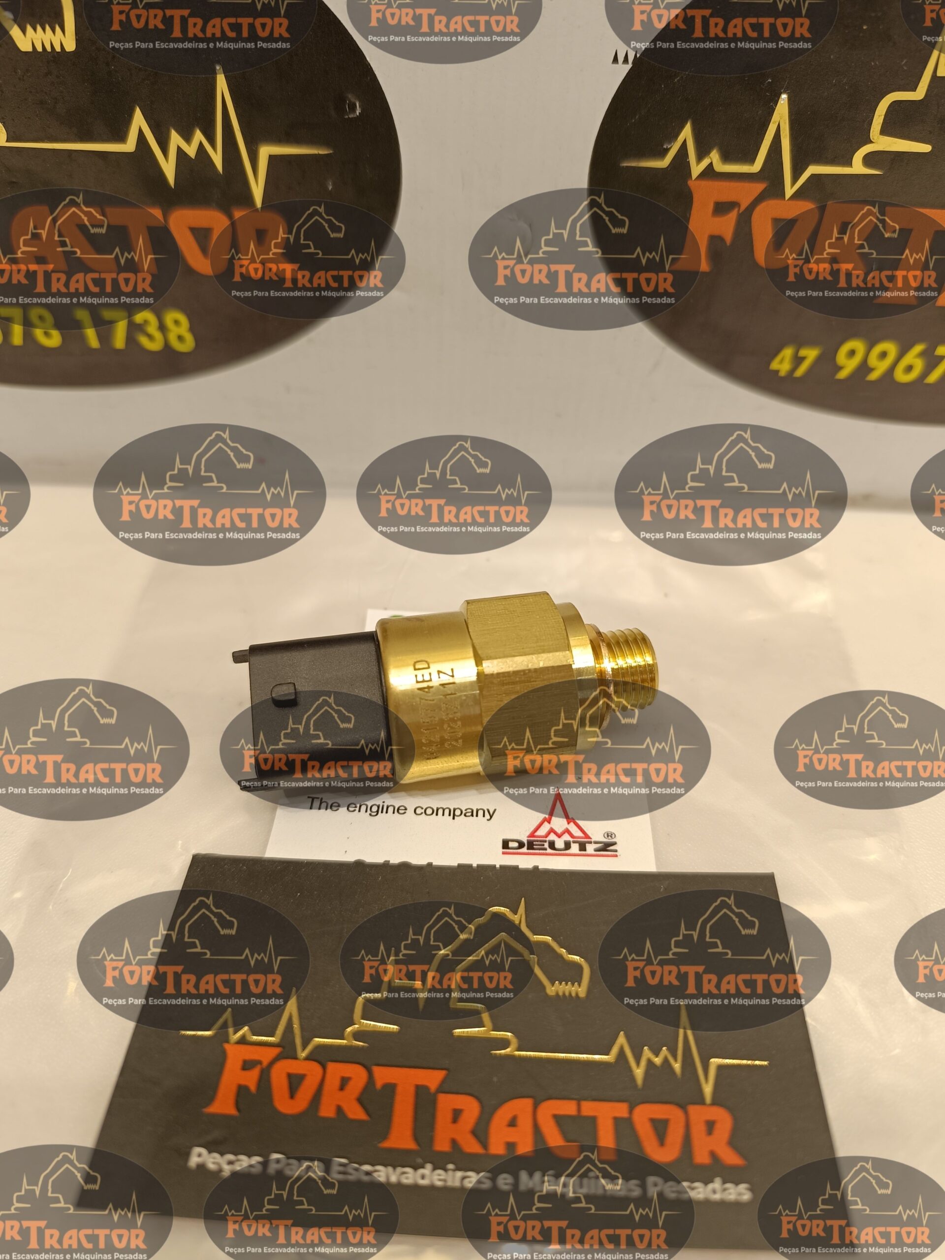 Sensor Pressão Óleo Motor Volvo EC140B - Imagem 1