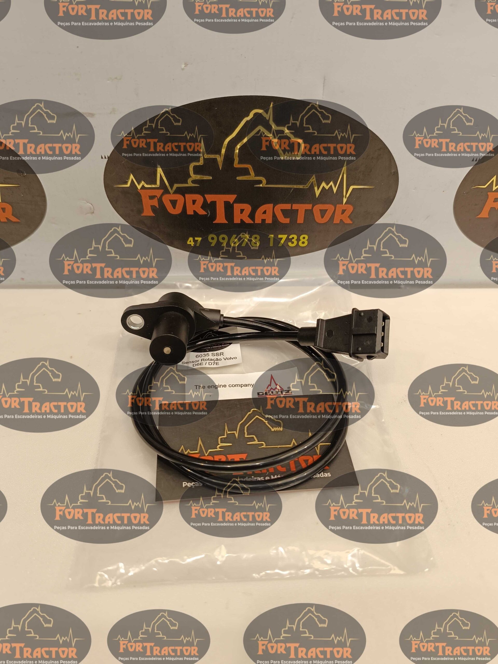 Sensor Rotação Virabrequim Volvo L110F L120F - Imagem 1