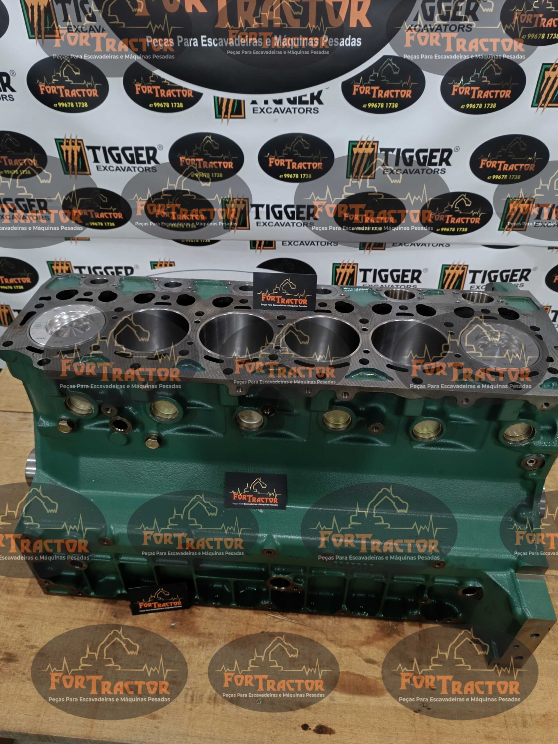 Bloco Parcial Motor Deutz D6E L90F L70F L60F - Imagem 1