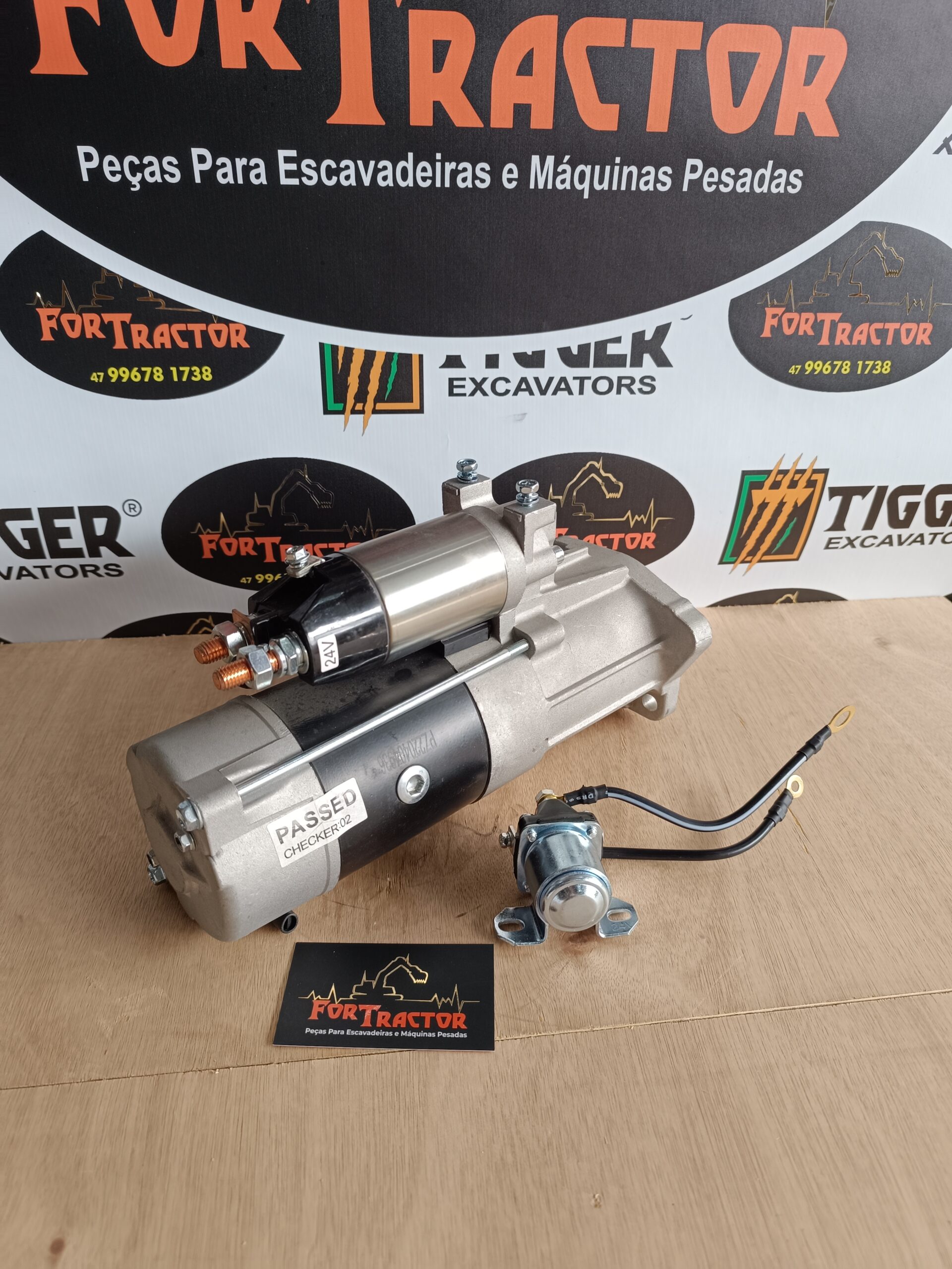 Arranque Motor Mitsubishi D06FRC - Imagem 1