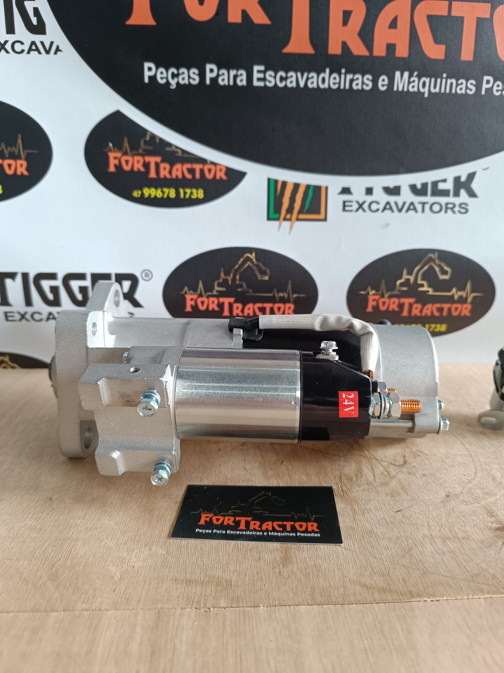 Arranque Motor Mitsubishi 4M50 Sany 215 - Imagem 1