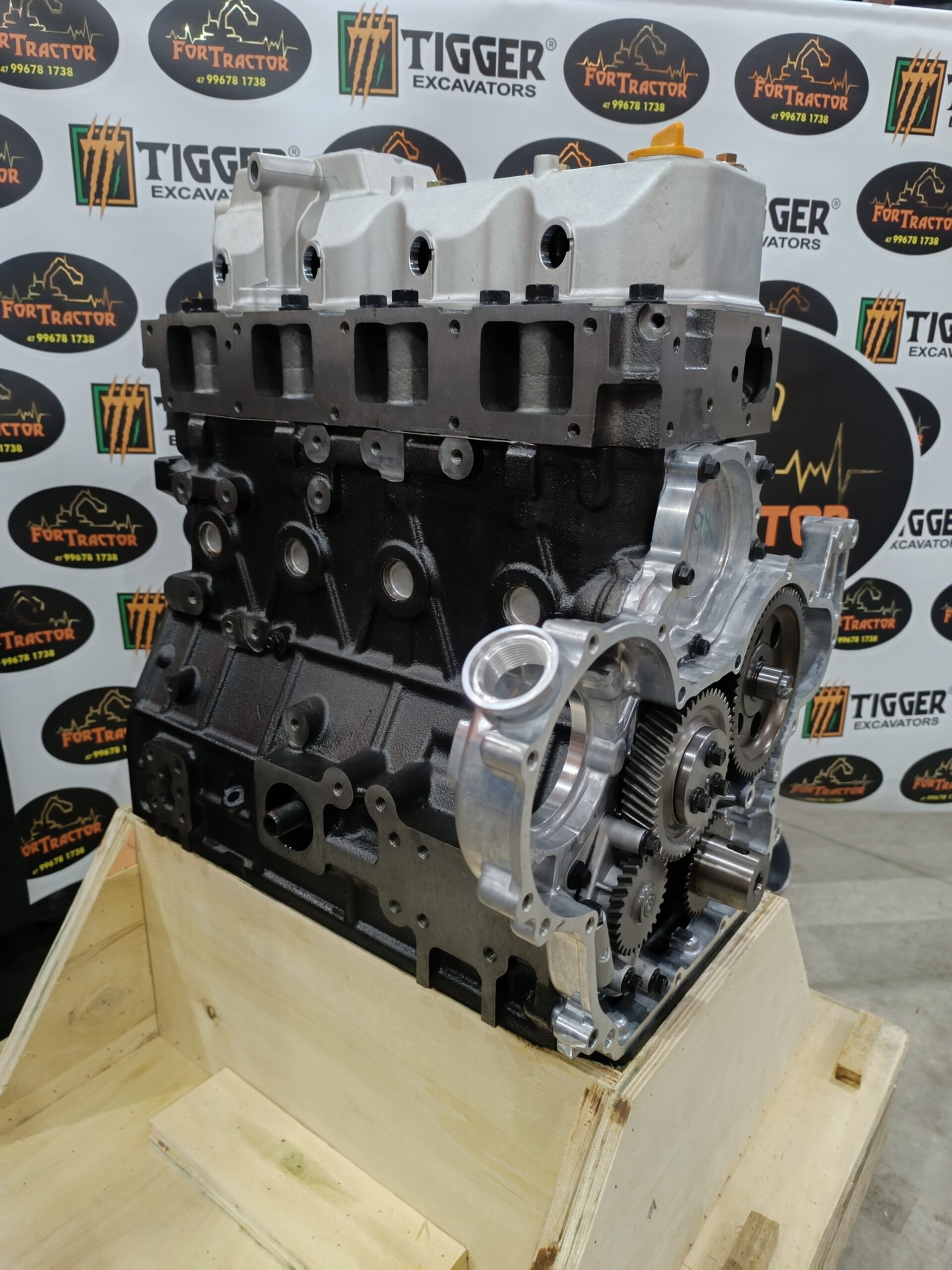 Motor Parcial Yanmar 4tnv98 - Imagem 1